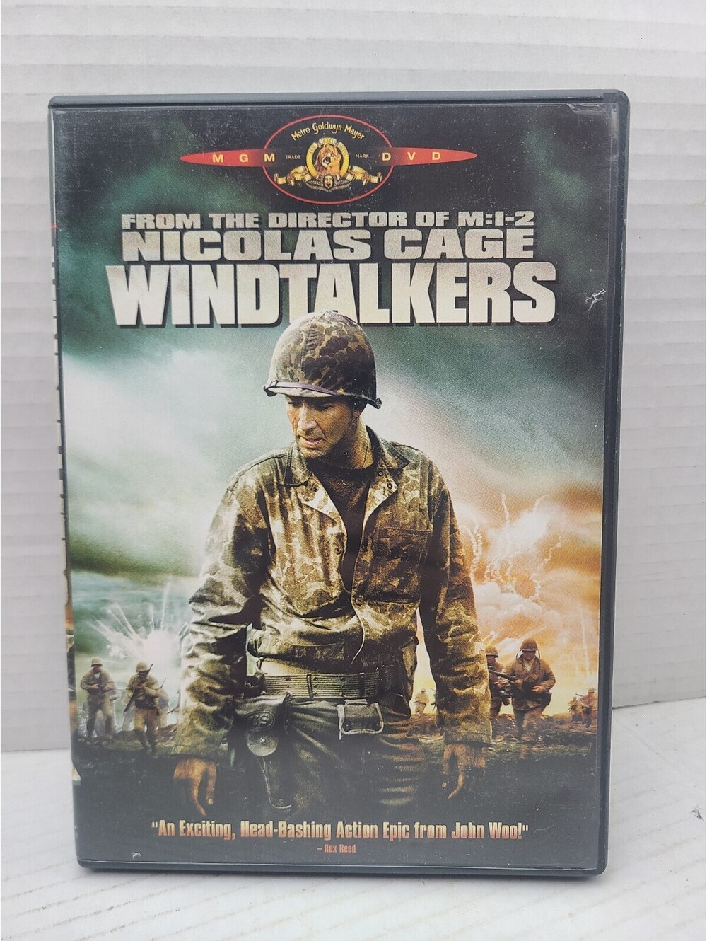 Windtalkers 2002 DVD Nicolas Cage WWII Movie Rated R